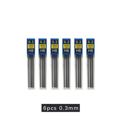 0,3/0,5/0,7/0,9/1,3/2,0 mm Mechaninis pieštukas Biuras Mokykla Rašymas Menas Tapybos įrankiai Metaliniai automatiniai pieštukai Kūrybinės raštinės reikmenys