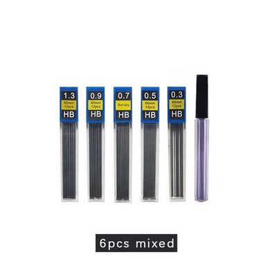 0,3/0,5/0,7/0,9/1,3/2,0 mm Mechaninis pieštukas Biuras Mokykla Rašymas Menas Tapybos įrankiai Metaliniai automatiniai pieštukai Kūrybinės raštinės reikmenys