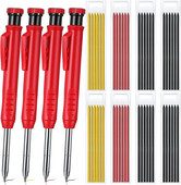 Tugev puusepapliiats koos teritaja komplektiga Sisaldab mehaanilisi pliiatseid Puidutöötlemise ehituspliiatsimarkeri täitmine pikk nina