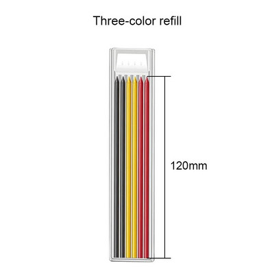 Tugev puusepapliiats koos teritaja komplektiga Sisaldab mehaanilisi pliiatseid Puidutöötlemise ehituspliiatsimarkeri täitmine pikk nina