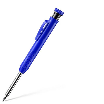 Tugev puusepapliiats koos teritaja komplektiga Sisaldab mehaanilisi pliiatseid Puidutöötlemise ehituspliiatsimarkeri täitmine pikk nina