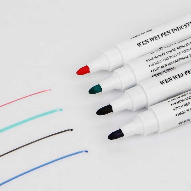 Nutrinamos lentos žymeklio rašiklis Aplinkai draugiškas žymeklis biuro mokyklos namai