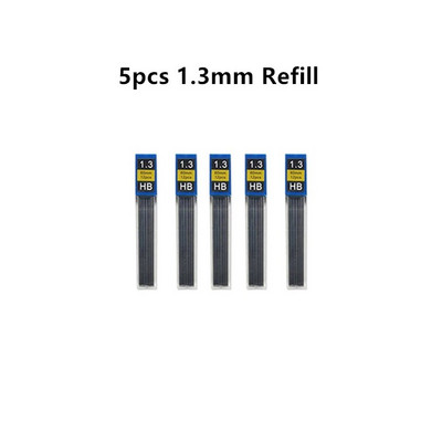 LLD 0,3 0,5 0,7 0,9 1,3 2,0 mm mehānisko zīmuļu komplekts Metāla māksla Zīmējums Glezniecība Automātisks zīmulis Biroja skolas rakstīšanas piederumi
