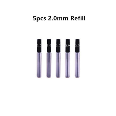 LLD 0,3 0,5 0,7 0,9 1,3 2,0 mm mehānisko zīmuļu komplekts Metāla māksla Zīmējums Glezniecība Automātisks zīmulis Biroja skolas rakstīšanas piederumi