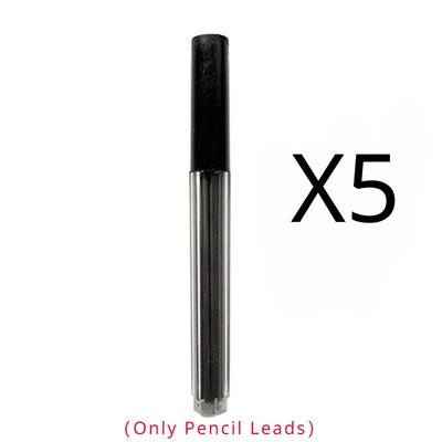 Mehāniskais zīmuļu komplekts 0,3 0,5 0,7 0,9 1,3 2,0 mm pilna metāla māksla, zīmējums, gleznojums, automātisks zīmulis, biroja kancelejas preces