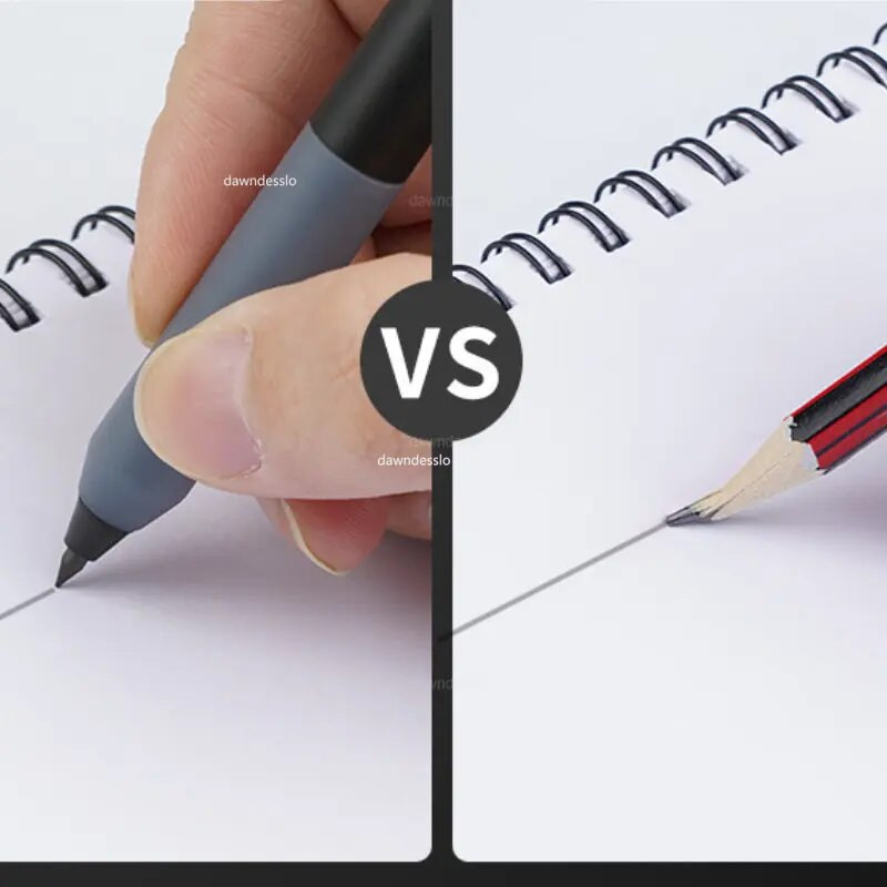 Mūžīgais zīmulis bez tintes Neierobežots rakstīšanas pildspalva Ilgmūžīgs mākslas skiču zīmuļi rakstīšanai krāsošanas rīks Biroja kancelejas preces