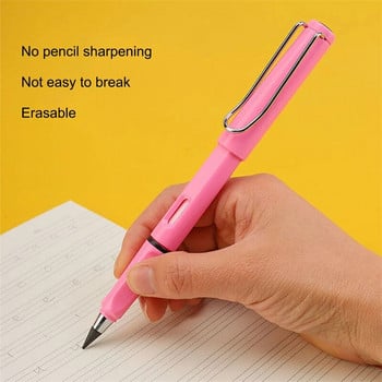 1X Everlasting Pencil Infinite Pencil Technology Inkless Metal Pencil Μαγικό σχέδιο με μολύβι δεν είναι εύκολο να σπάσει το ίσιο μολύβι