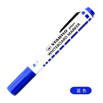 1 бр. Stabilo 641 маркери за бяла дъска Изтриваеми цветни маркери на водна основа за училищна офис бяла дъска Черна дъска