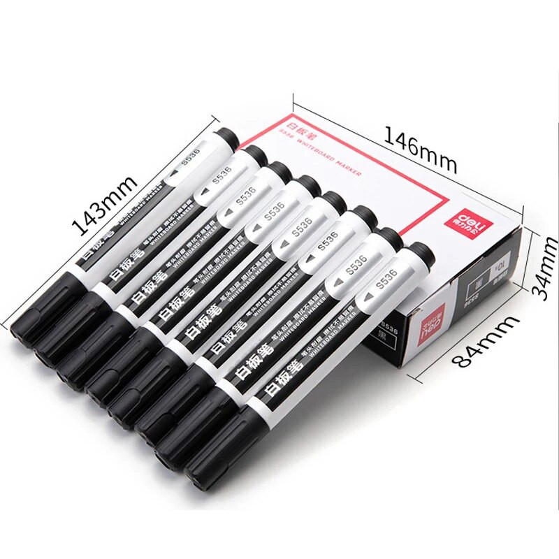 1,0 mm didelės talpos vandens pagrindu pagamintas ištrinamas lentos žymeklis juodas raudonas mėlynas rašalas Biuro susitikimų mokyklos mokytojų raštinės reikmenys