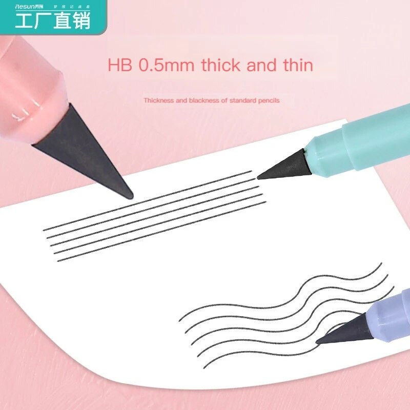 6 vnt./rinkinys HB neribotas rašomasis pieštukas be rašalo Naujovė Pen Art Eskizų tapybos įrankis vaikams mokyklinėms reikmenims raštinės reikmenys