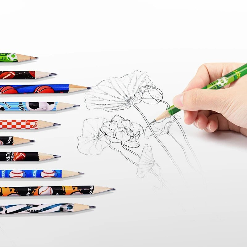 12 tk. Jalgpalliteemaline peomaal, kirjutamine HB pliiatsid lastele poiste sünnipäevapeo soodustused tagasi kooli kingitus Pinata täitematerjalid