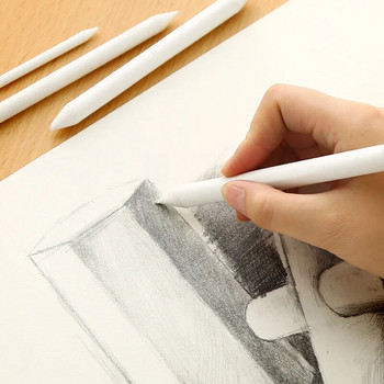 Ανάμειξη Smudge Stump Stick 3/6 τμχ/σετ Sketcking Tool Sketch Art White Drawing Charcoal Rice Paper Stick Art Supplies