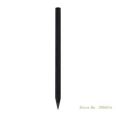 Krāsains metāla beztintes pildspalva alumīnija mūžīgais zīmulis, metālisks dzēšams pildspalvas mūžīgais zīmulis mājas biroja skolas piederumi