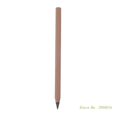 Krāsains metāla beztintes pildspalva alumīnija mūžīgais zīmulis, metālisks dzēšams pildspalvas mūžīgais zīmulis mājas biroja skolas piederumi