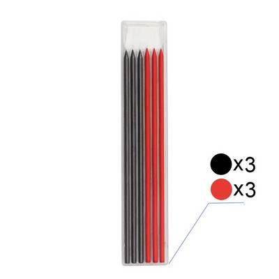 Čvrsta stolarska olovka sa šiljilom u 3 boje, punjenje za stolariju, pisar za označavanje, građevinski alati za obradu drveta, školski pribor