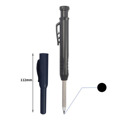 Čvrsta stolarska olovka sa šiljilom u 3 boje, punjenje za stolariju, pisar za označavanje, građevinski alati za obradu drveta, školski pribor