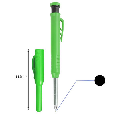 Čvrsta stolarska olovka sa šiljilom u 3 boje, punjenje za stolariju, pisar za označavanje, građevinski alati za obradu drveta, školski pribor