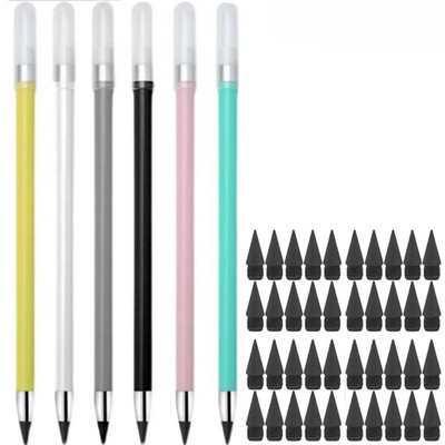 Infinity Pencil Inkless Forever Pencil Вечен молив за многократна употреба за писане, рисуване, стационарен офис ученик, ученически пособия