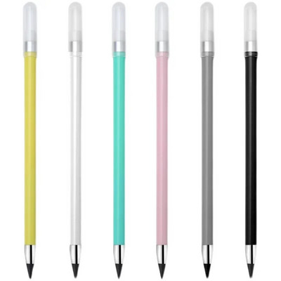 Infinity Pencil Inkless Forever Pencil Atkārtoti lietojams mūžīgs zīmulis rakstīšanai zīmēšanai Stacionāri biroja studentu skolas piederumi