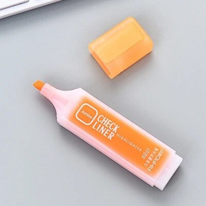 6 krāsu marķieris Šķidrie marķieri Kawaii dāvanas studentiem, kas veic piezīmes Jauki gleznojumi Biroja piederumi Kancelejas piederumi