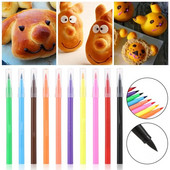Pārtikas marķieri krāsojamā pildspalva Plaši izmantota marķiera pildspalva Drošas sastāvdaļas Smaila dizaina krāsas pildspalva Virtuves instrumenti Pigmenta pildspalva bez smaržas