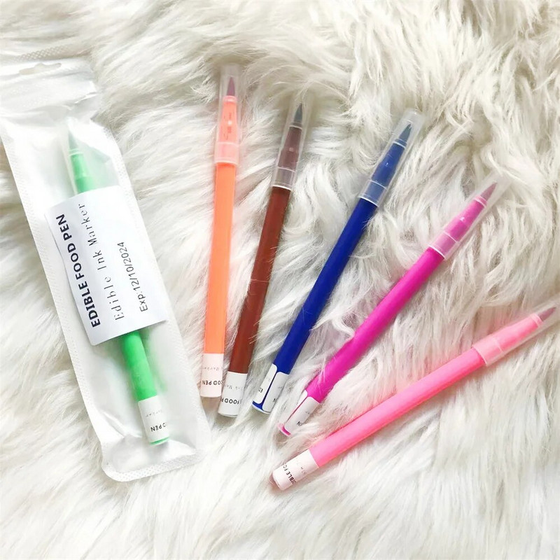 Maisto žymekliai Dažomas rašiklis Plačiai naudojamas žymeklis Saugūs ingredientai Smailaus dizaino dažų rašiklis Virtuvės įrankiai Pigmentinis rašiklis bekvapis