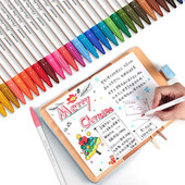 Set de pixuri Monami 5/6/7/12 Colors Plus Pen 3000 Pigment 0,4 mm Marcator de artă Liner pentru evidențierea școlii de desen și scris