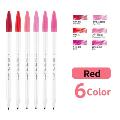 Set de pixuri Monami 5/6/7/12 Colors Plus Pen 3000 Pigment 0,4 mm Marcator de artă Liner pentru evidențierea școlii de desen și scris