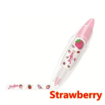 Kawaii radošās līknes marķieris, piespiežot mežģīņu koriģēšanas lentu, jauks dekors ar raksturīgām piezīmēm Rokas konta marķieris