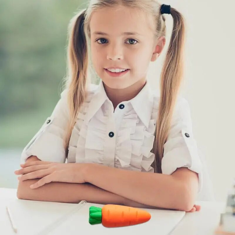 Ēdienu dzēšgumijas bērniem Zīmuļu dzēšgumijas dzēšgumijas neizsmērēs vai nesaplēsīs papīrs ballītei, dāvanas piepildījums klasē Balvas Skolas sākums