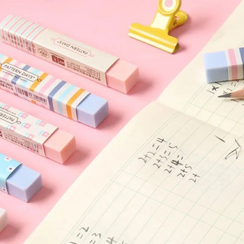 6 пакета корейски молив Rainbow Fresh Strip Eraser Деца Ученици Специални училищни пособия Канцеларски материали Подарък