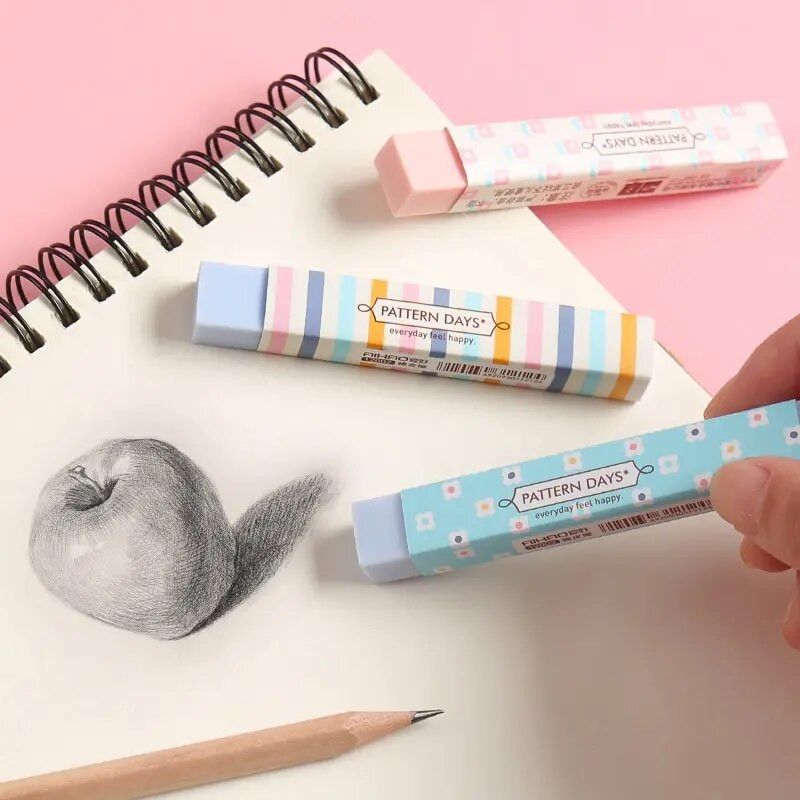 6 paka korejiešu zīmuļu varavīksnes dzēšgumija, dzēšgumija bērniem skolēniem, īpašie skolas piederumi, rakstāmpiederumi, dāvana