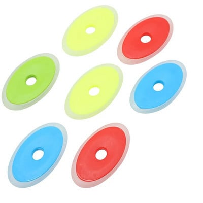 10 τμχ Novelty Rubber Eraser Creative Oval Ink Eraser Friction Erasable Pentary Schools School Supplies Gift for Children