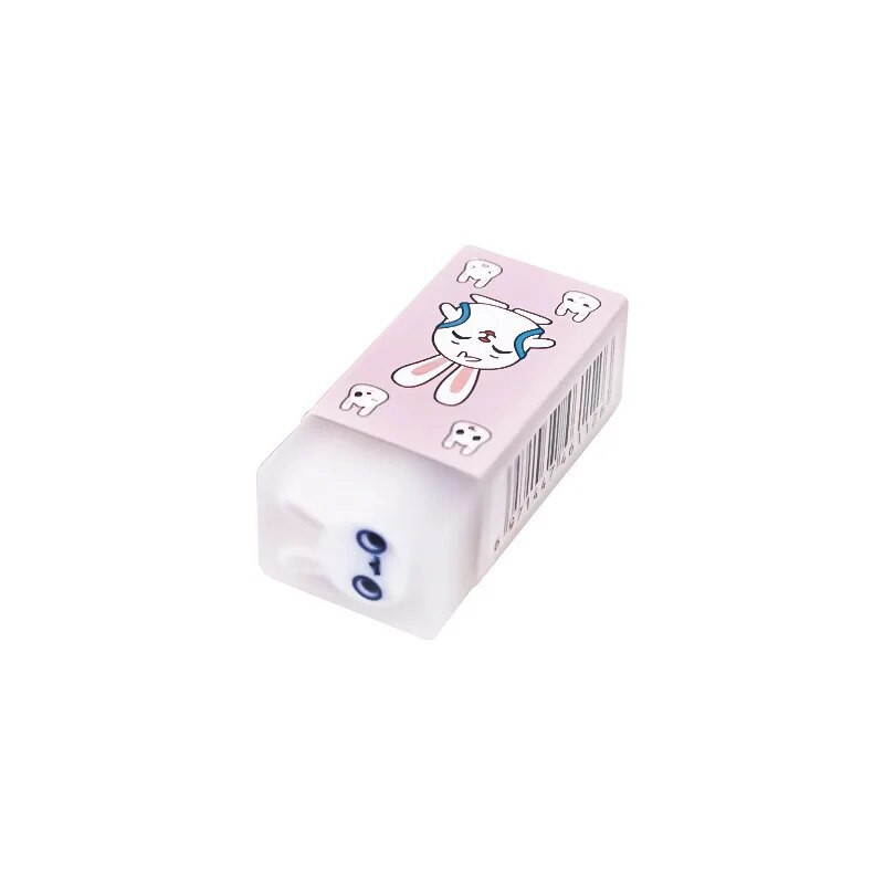 3 Piece Cartoon Cute Astronaut Animals Rubber Mini Eraser Set Novelty Stationery