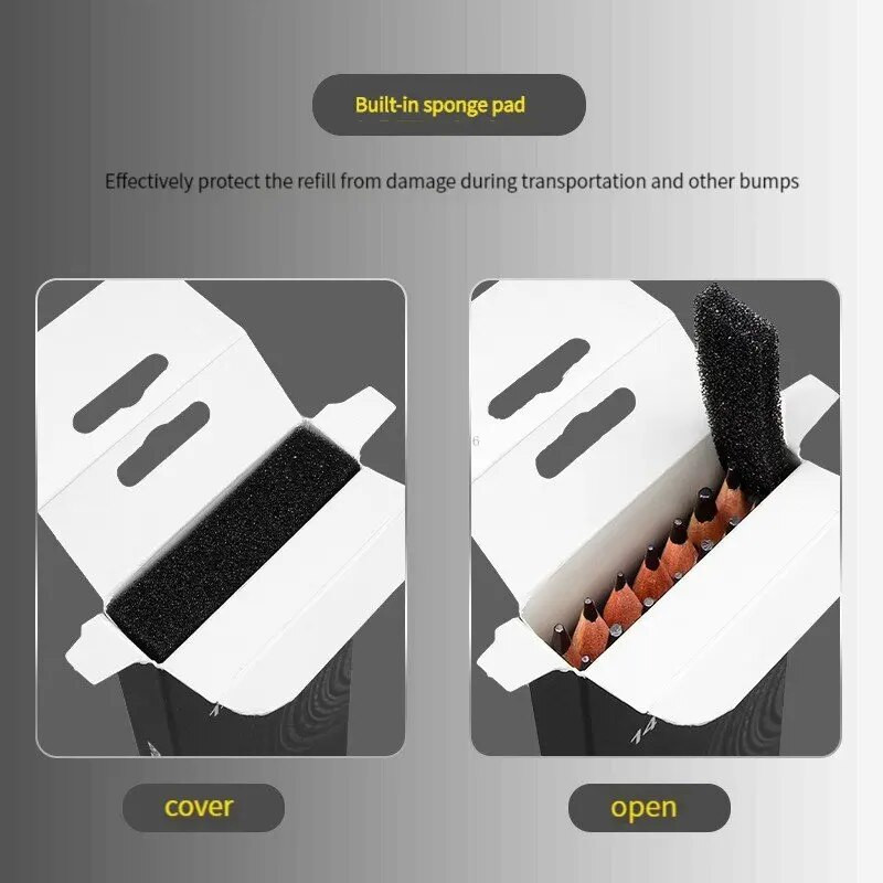 14 gab./komplekts Profesionāls zīmēšanas skicēšanas zīmuļu komplekts, mākslas zīmuļi Grafīta ēnojumu zīmuļi skiču iesācējiem un profesionāliem māksliniekiem