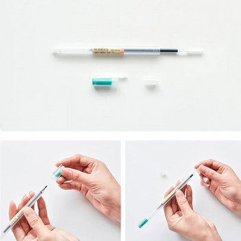 12 Χρώματα Μαρκαδόροι στυλό 0,5mm MUJIs Στυλό Σχολική Προμήθεια Γραφείου Bullet days Λογαριασμός χειρός Ζωγραφική Χαρτικά Ιαπωνικό στυλό gel