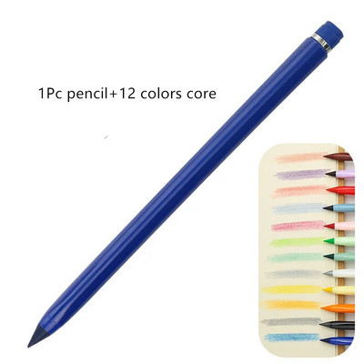 Σετ απεριόριστων μολυβιών με δυνατότητα διαγραφής 12 χρωμάτων χωρίς μελάνι Παιδικά χρωματιστά μολύβδινα στυλό Εργαλείο ζωγραφικής μαθητή