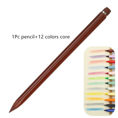 Σετ απεριόριστων μολυβιών με δυνατότητα διαγραφής 12 χρωμάτων χωρίς μελάνι Παιδικά χρωματιστά μολύβδινα στυλό Εργαλείο ζωγραφικής μαθητή