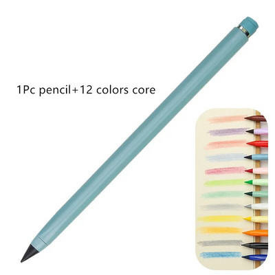 Σετ απεριόριστων μολυβιών με δυνατότητα διαγραφής 12 χρωμάτων χωρίς μελάνι Παιδικά χρωματιστά μολύβδινα στυλό Εργαλείο ζωγραφικής μαθητή