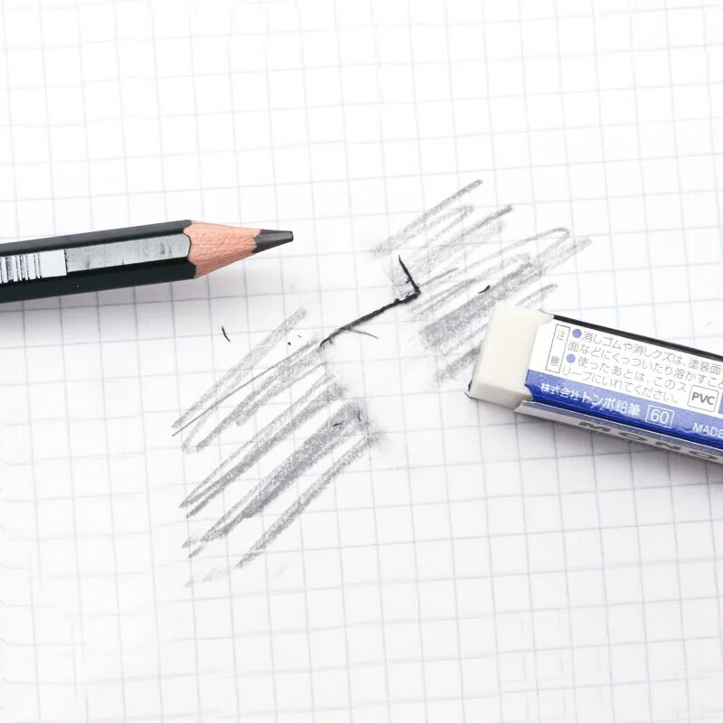 2 τμχ Tombow MONO Πλαστική Γόμα Χωρίς σκόνη XS PE-01A Καουτσούκ Αφαιρεί καθαρά τα σημάδια χωρίς να καταστρέφει χαρτί Εξαιρετικό για το σχολείο ή την τέχνη