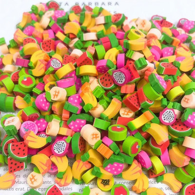 100 τμχ/σετ Kawaii Eraser Creative Cartoon Mini Pencil Rubber Animal Fruit Χριστουγεννιάτικες γόμες για παιδιά Σχολικά είδη γραφικής ύλης