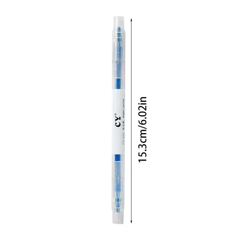 Marķiera pildspalva 6 gab. Dažādas krāsas Marķieru komplekts Krāsainas pildspalvas fluorescējošās pildspalvas bērniem piezīmēm