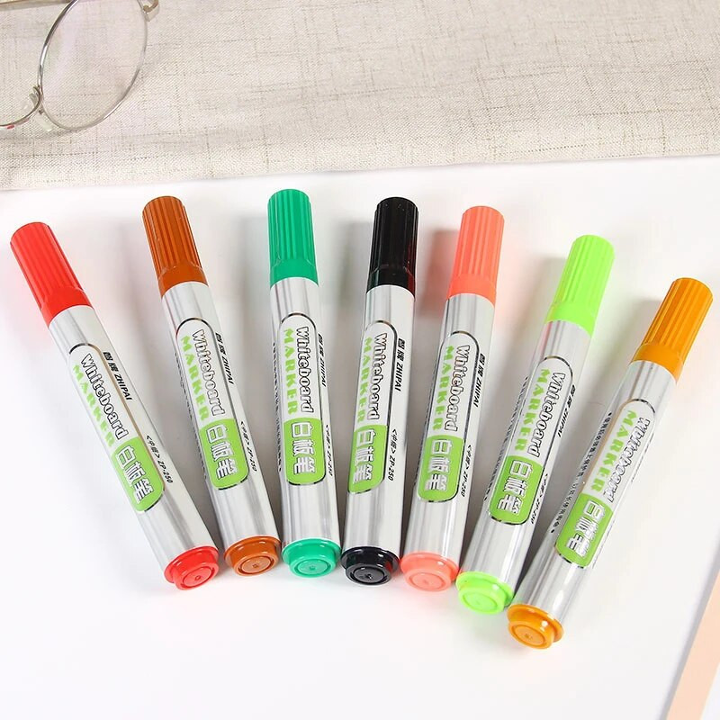 Στυλό για στεγνό μαντηλάκι Μαρκαδόροι ξηρής διαγραφής, Μαρκαδόροι λευκού πίνακα με χαμηλή οσμή, μαρκαδόροι λευκού πίνακα, σχολικά είδη γραφείου