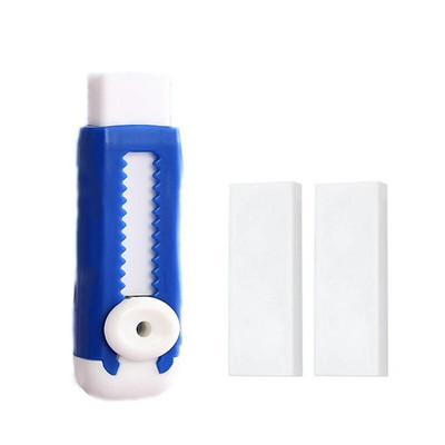 Zīmuļu dzēšgumija Noderīga, darbaspēka taupoša stumšanas gumija, radoši slaukāmi kancelejas piederumi bērniem, kas zīmē, raksta, skolas piederumi