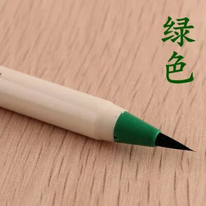 1 gab. Mīksta ota, kaligrāfijas pildspalva, akvareļu marķieris, otiņa, smalkais marķieris, karikatūras dizaina skice manga grafiskais zīmējums