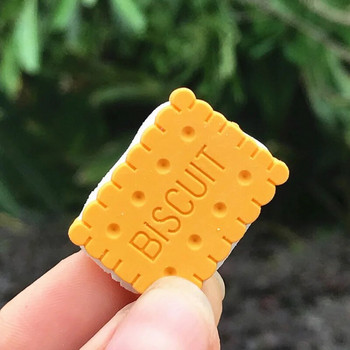 6 τμχ/συσκευασία ΝΕΑ Kawaii Cartoon Boxed Milk Biscuit Eraser Χαριτωμένα επιστολόχαρτα Σχολικά Μαθητικές Προμήθειες Υλικό για πάρτι