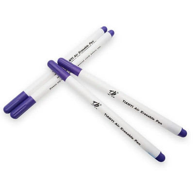 6 gab. Ūdens dzēšamās pildspalvas Auduma marķieri Šķīstošs krustdūriens zīmulis savārstījums Rokdarbi šūšanas instrumentiem Aksesuāri Māksla Amatniecība