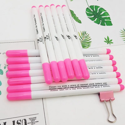 6 gab. Ūdens dzēšamās pildspalvas Auduma marķieri Šķīstošs krustdūriens zīmulis savārstījums Rokdarbi šūšanas instrumentiem Aksesuāri Māksla Amatniecība