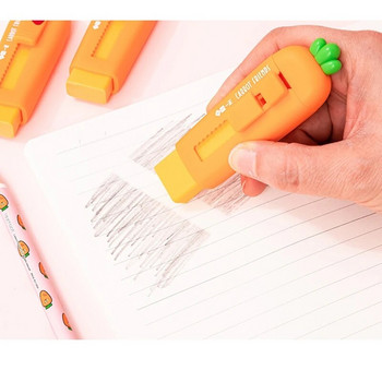1 τεμ. Carrot Friends Eraser Cute Slide Stick Τύπος Λαστιχένια Γόμα για Μολύβια Καθαρισμός Διόρθωση Λιγότερη Σκόνη Σχολική Χαρτικά Α7029