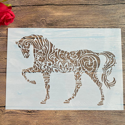 A4 29 * 21 cm DIY trafareti sienu gleznojums albums Krāsošana reljefs albums dekoratīvs papīra karšu veidne, sienas dzīvnieks tauriņš